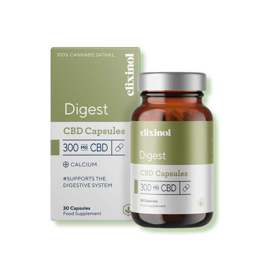  Elixinol Wellness Supplements Digest CBD Capsules with Calcium