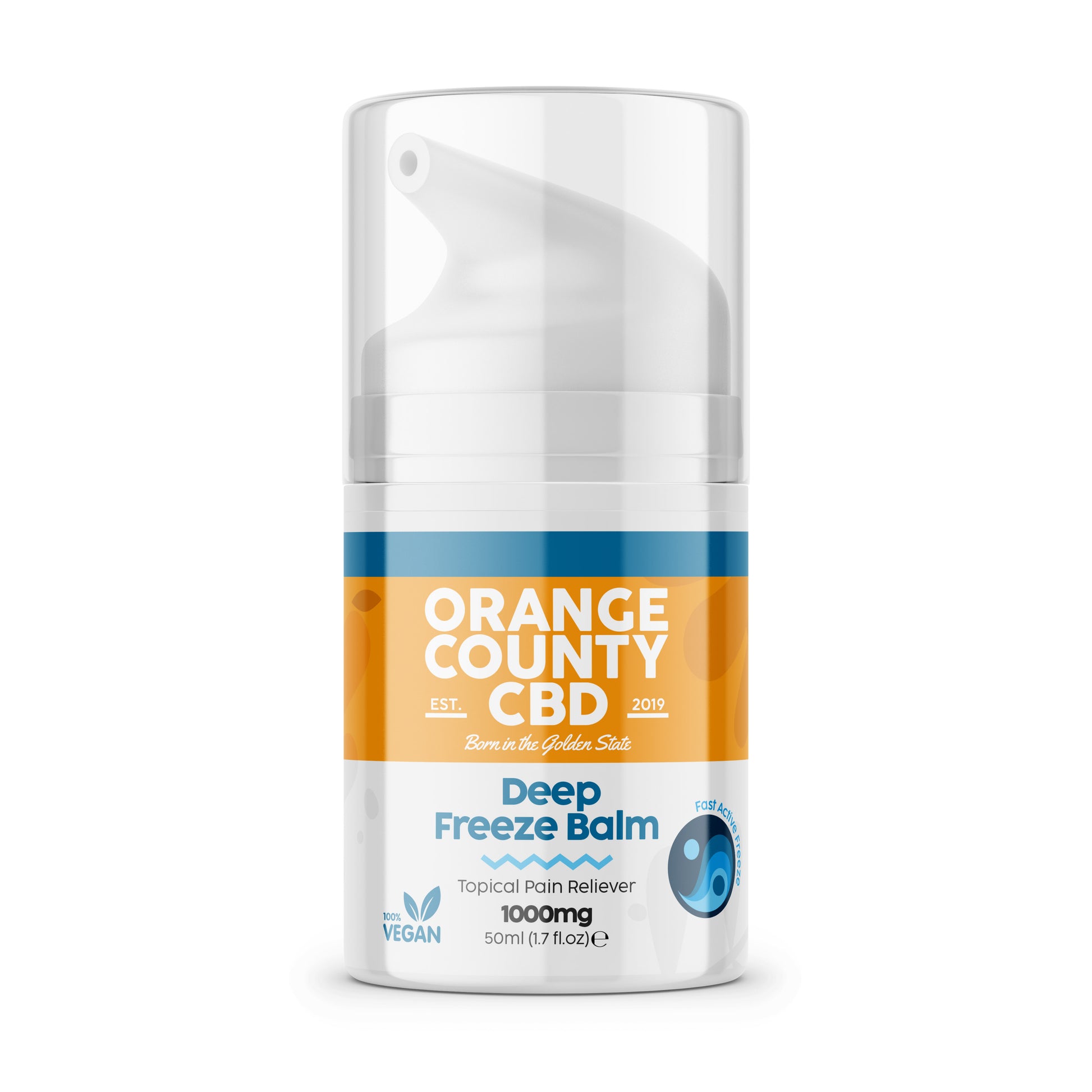 Orange County CBD Active Deep Freeze Balm 1000mg (2%) 50ml