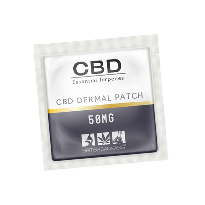 CBD by British Cannabis CBD Dermal Patches 500mg Single Patch