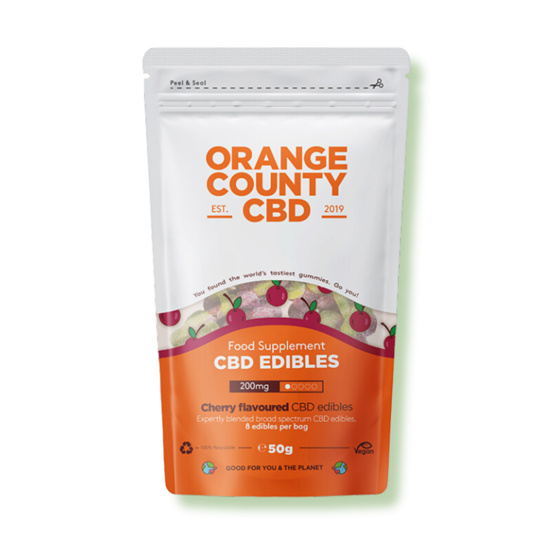 CBD Gummy Cherries 200mg (0.4%) Grab Bag