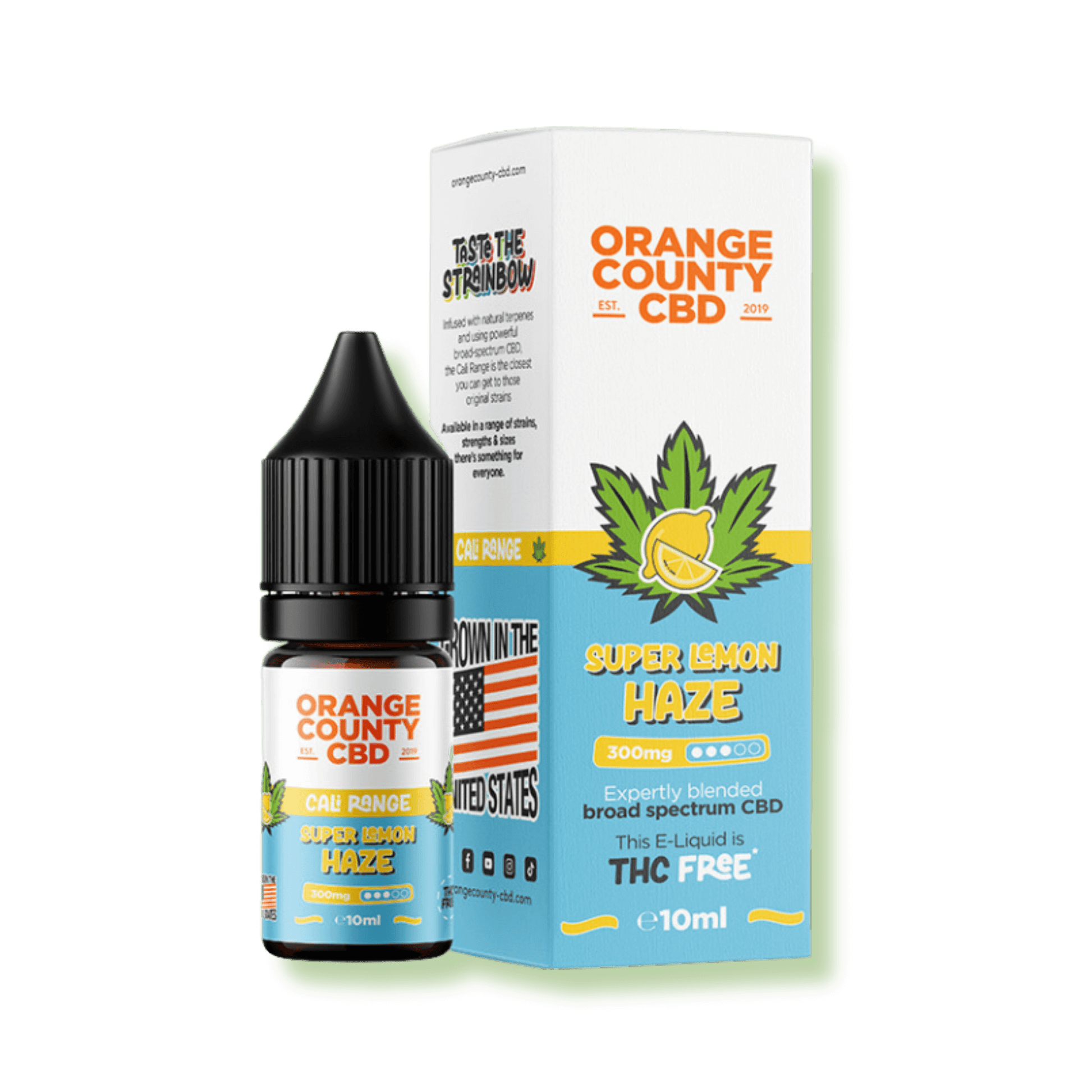 Orange County CBD Super Lemon Haze Vape Juice Vape Liquid 10ml