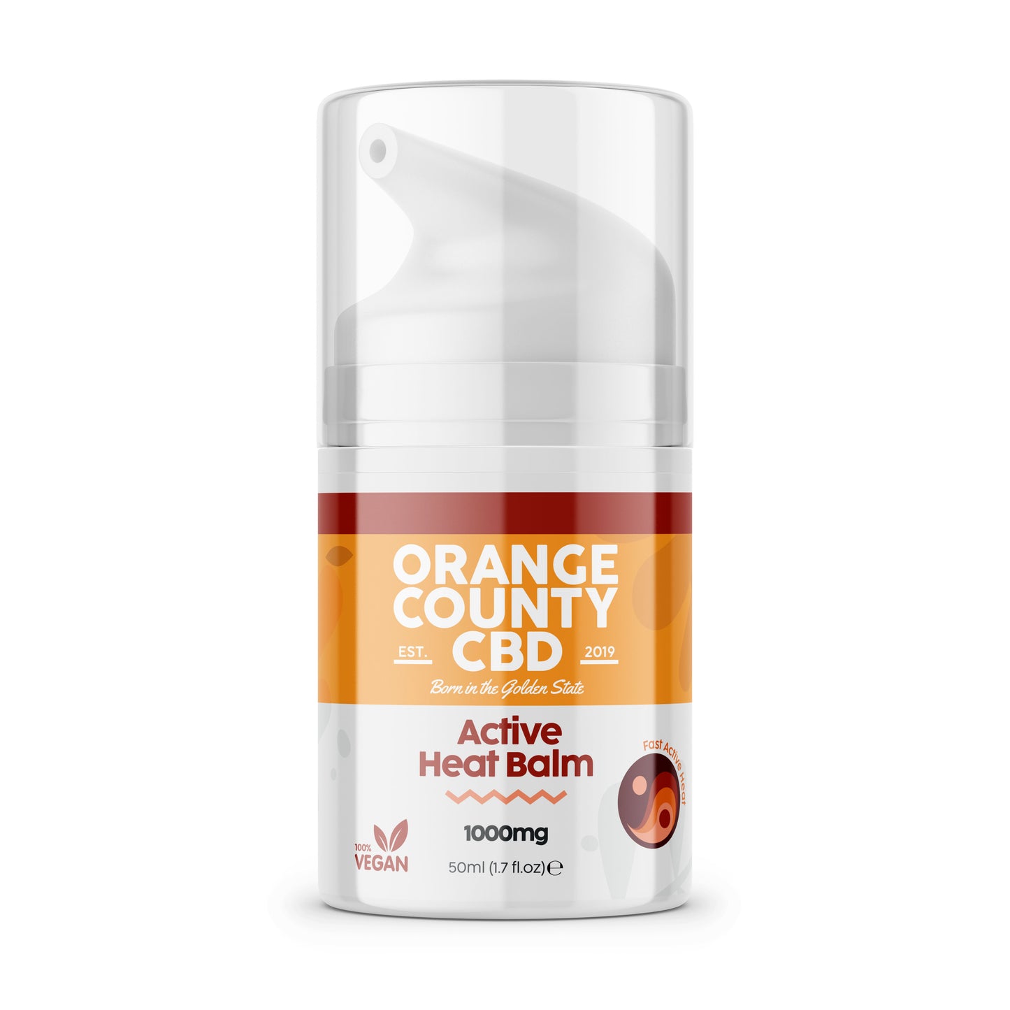 Orange County CBD Active Heat Balm