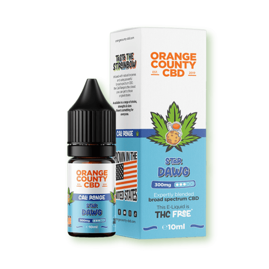 Orange County CBD Star Dawg Vape Juice Vape Liquid 10ml