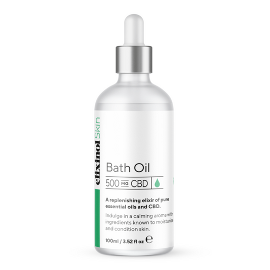 Elixinol Skin CBD Bath Oil Front